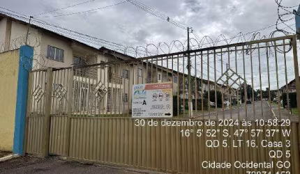 Oportunidade Única em CIDADE OCIDENTAL - GO | Tipo: Apartamento | Negociação: Leilão  | Situação: Imóvel