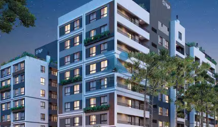 Apartamento com 2 dormitórios à venda, 57 m² por R$ 529.900,00 - Novo Mundo - Curitiba/PR