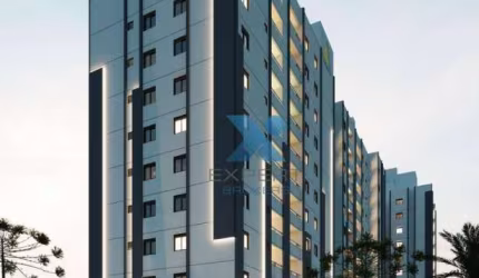 Apartamento com 1 dormitório à venda, 33 m² por R$ 298.101,00 - Centro - Pinhais/PR