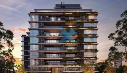 Apartamento com 3 dormitórios à venda, 164 m² por R$ 3.733.400,00 - Mercês - Curitiba/PR