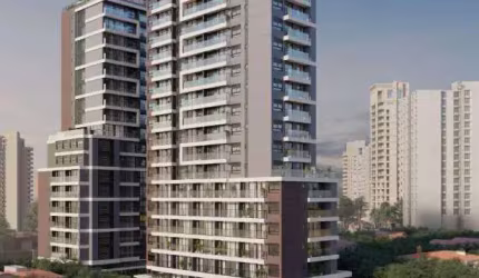 Helbor My Place. Apartamento ao lado do Jardim Botânico, com 2 dormitórios à venda, 48 m² por R$ 529.398 - Cristo Rei - Curitiba/PR