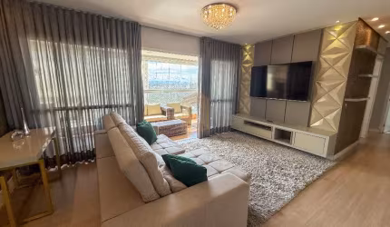 Apart. 110m2 - 3 quartos - mobiliado - Jd Mariana