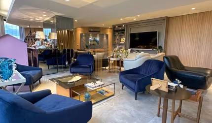 Apart 271m2 - mobiliado - 3 suites - Luxuoso