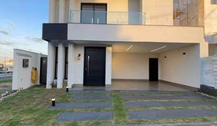 Sobrado novo com 4 quartos, piscina e quintal amplo - Condomínio Primor das Torres - Av. das Torres