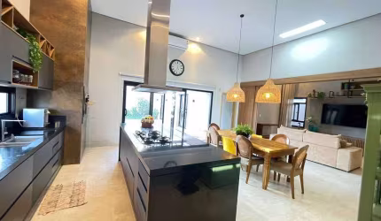 Casa térrea com 3 suítes - Condomínio Florais do Valle - Excelente localização