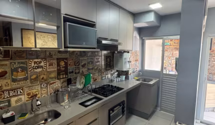 Apartamento de 3 quartos sendo 1 suíte com churrasqueira - Em frente ao Parque Mãe Bonifácia - Edifício Villaggio Di Bonifácia