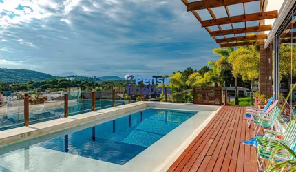 Casa em condomínio fechado com 5 quartos à venda na Rua Deputado Walter Gomes, 586, Santo Antônio de Lisboa, Florianópolis por R$ 5.200.000