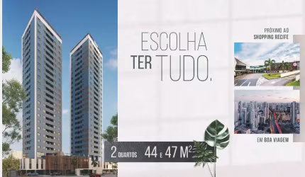 Apartamento com 2 quartos à venda no Boa Viagem