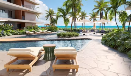 Max Tulum Praia de Maragogi Seu Apartamento Flat 2 Quartos com Varanda