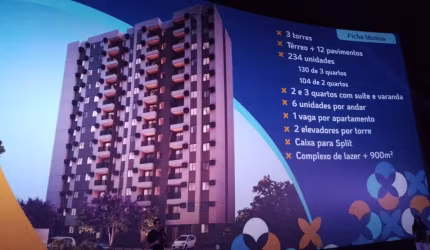 Oportunidade zona sul com vias de acesso livre na zona sul em candeias. Imóvel para venda possui 45 metros quadrados com 2 quartos com suítes e vaga de garagem garantida e um Beach club na maior área