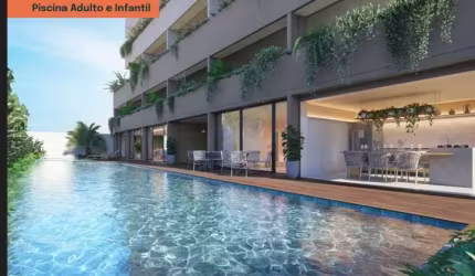 Vendo Apartamentos de 44m² com Varanda e 2 Quartos (1 Suíte) – Lazer Completo!