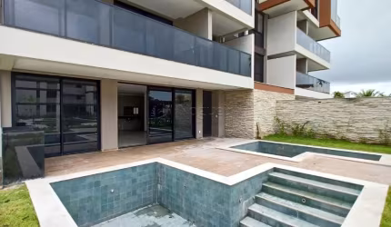 Cais Eco Residência Apartamento 4 quartos, Térreo com Piscina, em Muro Alto