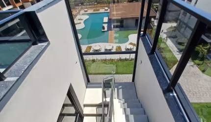 Cais Eco Residência Apartamento Cobertura Duplex, 2 quartos com Piscina em Muro Alto