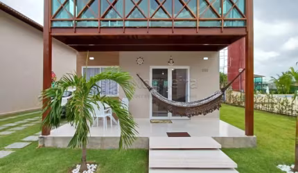 Casa 4 quartos / 3 suítes, Mobiliada ao lado do Parque Aquático  na Praia dos Carneiros
