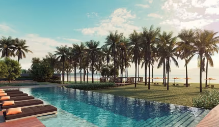 Apartamento 1 frente piscina, Auguri Carneiros na Praia dos Carneiros