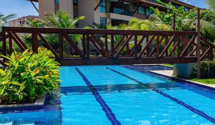Vendo deslumbrante apartamento no Nui Supreme, na paradisíaca beira mar de Muro Alto