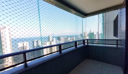 Apartamento 3 quartos / 1 suíte, 106M, Próximo ao Shopping Recife em Boa Viagem