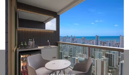 Apartamento pronto para morar com 03 quartos /1 suite no coração de Boa Viagem