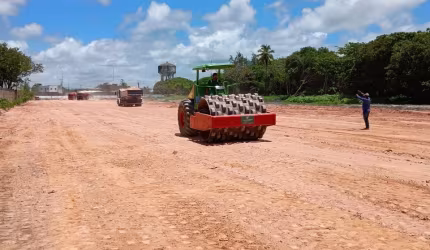 Obras a Todo Vapor Do Mais Novo Empreendimento Na Avenida Claudio Jose Gueiros Leite. No Janga