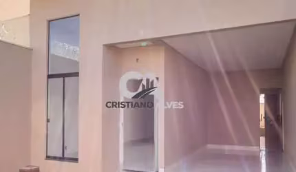 Casa a venda em Aparecida de Goiânia,03 quartos, acabamento diferenciado, ótima localização, avenida Santana, Jardim Nova Olinda,