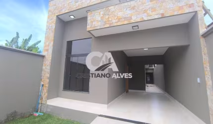 Casa a venda setor vila Maria, jardim bonança,  03 quartos, acabamentos diferenciados em Aparecida de Goiânia, melhor localização, avenidas, supermercado, lojas de conveniências,
