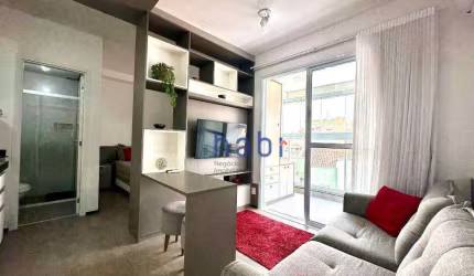 Apartamento com 1 dormitório para alugar, 33 m² por R$ 3.200/mês - Jardim Faculdade - Sorocaba/SP