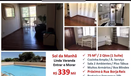 Apto Eng. de Dentro Catulo Cearense 75M²