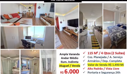 Apto Recreio Jardins do Recreio 115M²