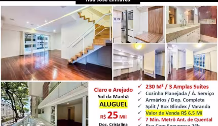 Apto Leblon José Linhares 230M²