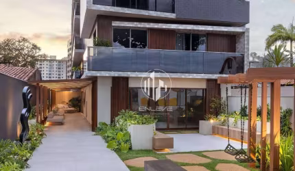 Flat de 23m2 Mobiliado e Projetado á Beira-Mar no Jardim Oceania