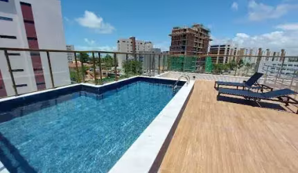 Apartamento Novo de 63m2 com 2 Quartos + Varanda, à 300m do Mar