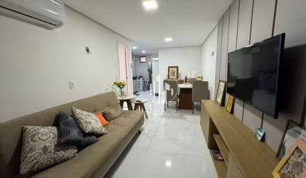 Apartamento porteira fechada com 01 quarto e vista para o mar em Cabo Branco