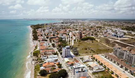 Apartamento com 2 e 3 Quartos na Beira Mar da Praia de Camboinha
