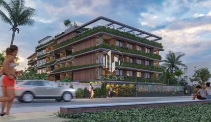 Flats na planta na beira-mar do Bessa