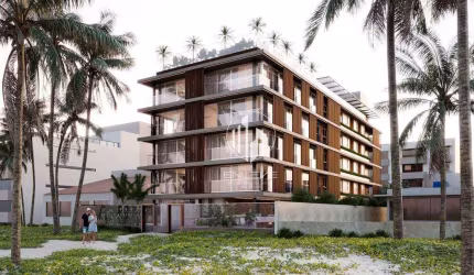 Apartamentos de luxo com 04 suítes pé na areia no Jardim Oceania
