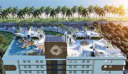 Studios na planta na beira-mar de Intermares