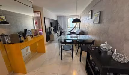 Apartamento de 59m2 com 2 Quartos, Todo Projetado e Mobiliado, no Jardim Oceania