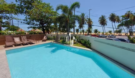 Apartamento de 67m2 com 2 Quartos, Mobiliado e Projetado, na Beira Mar de Cabo Branco