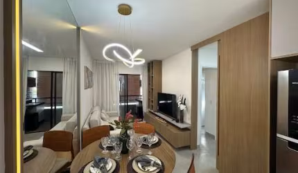 Apartamento Novo 2 quartos mobiliado em Intermares