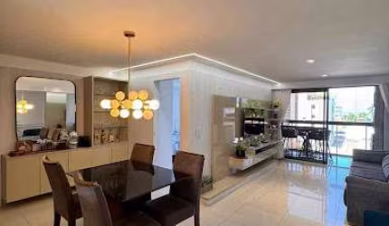 Apartamento de 132m2 com 4 Quartos, Todo Projetado e Vista Mar