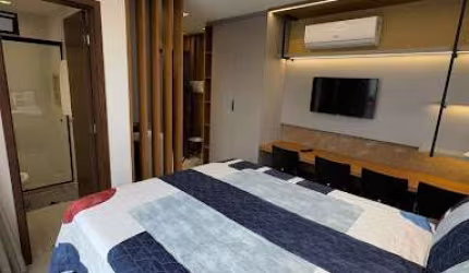 Flat com 28m² à 150m do mar do Bessa