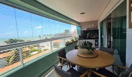 Apartamento de 207m2 com 4 Suítes + DCE, com Vista Mar