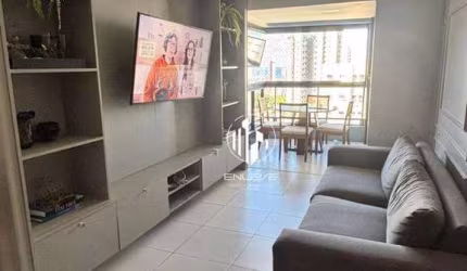 Apartamento de 107m2 com 3 Quartos + DCE, Todo Projetado, em Condomínio Club