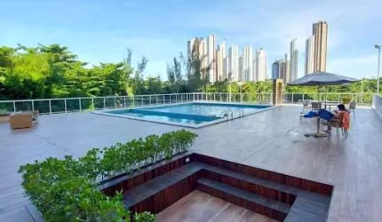 Apartamento de 104m2 com 3 Quartos + DCE, Condomínio Com Lazer Completo