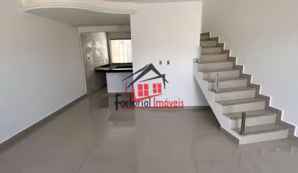 CASA DUPLEX INDEPENDENTE DE 3 QUARTOS, SUÍTE, 2 VAGAS – NACIONAL - CONTAGEM