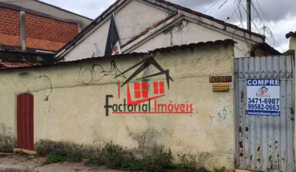 CASA COM TERRENO A VENDA NO BAIRRO GLÓRIA - BH