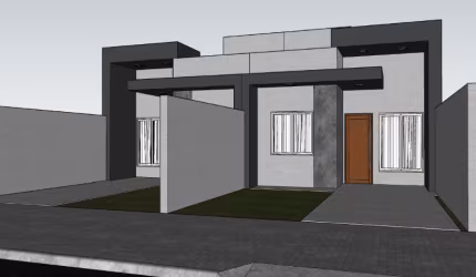 ESMERALDA - 3 QUARTOS, SALA/COZ, CONJUGADA, 2 VAGAS, A/C-64m²