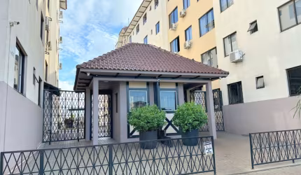 TROPICAL (recanto) - 2 QUARTOS, SALA, COZINHA, BWC, 1 VAGA DE CARRO A/PRIV. 65M²