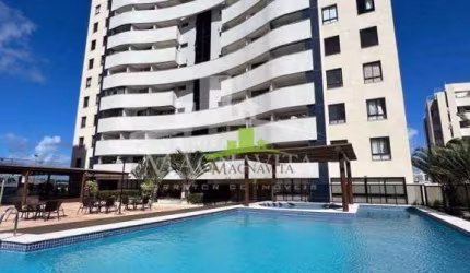 MANDALA | Apartamento 3/4 sendo 1 suíte | 85m² | 3 garagens | Mobiliado | Lauro de Freitas