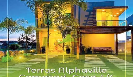 TERRAS ALPHAVILLE CAMAÇARI | Casa Duplex 4/4 | Alto padrão